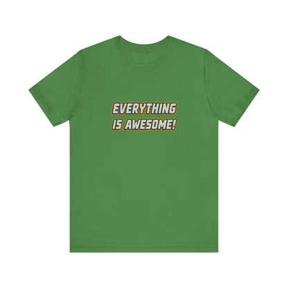 Everything is Awesome! — The LEGO Movie-Inspired Retro Tee (Light)