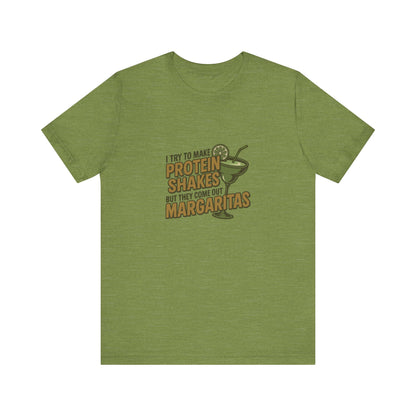 Protein Shakes (Oops, All Margaritas) — Retro Tee (Light)