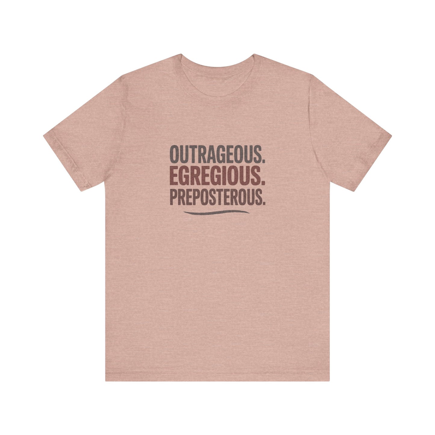 Outrageous Egregious Preposterous — Seinfeld Retro Tee (Light)