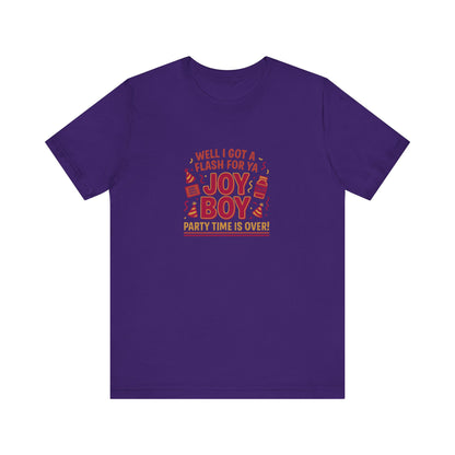 Joy Boy — Seinfeld Library Investigator Retro Tee (Dark)