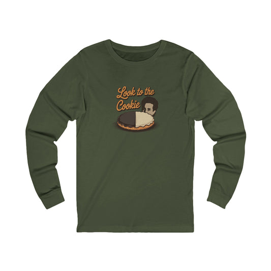 Look to the (Black-and-White) Cookie — Seinfeld Retro Long Sleeve (Dark)