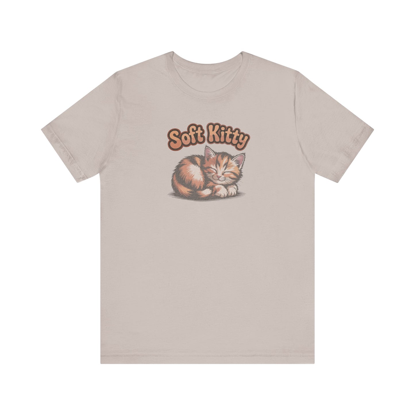 Soft Kitty Sick-Day Lullaby — Big Bang Theory Retro Tee (Light)