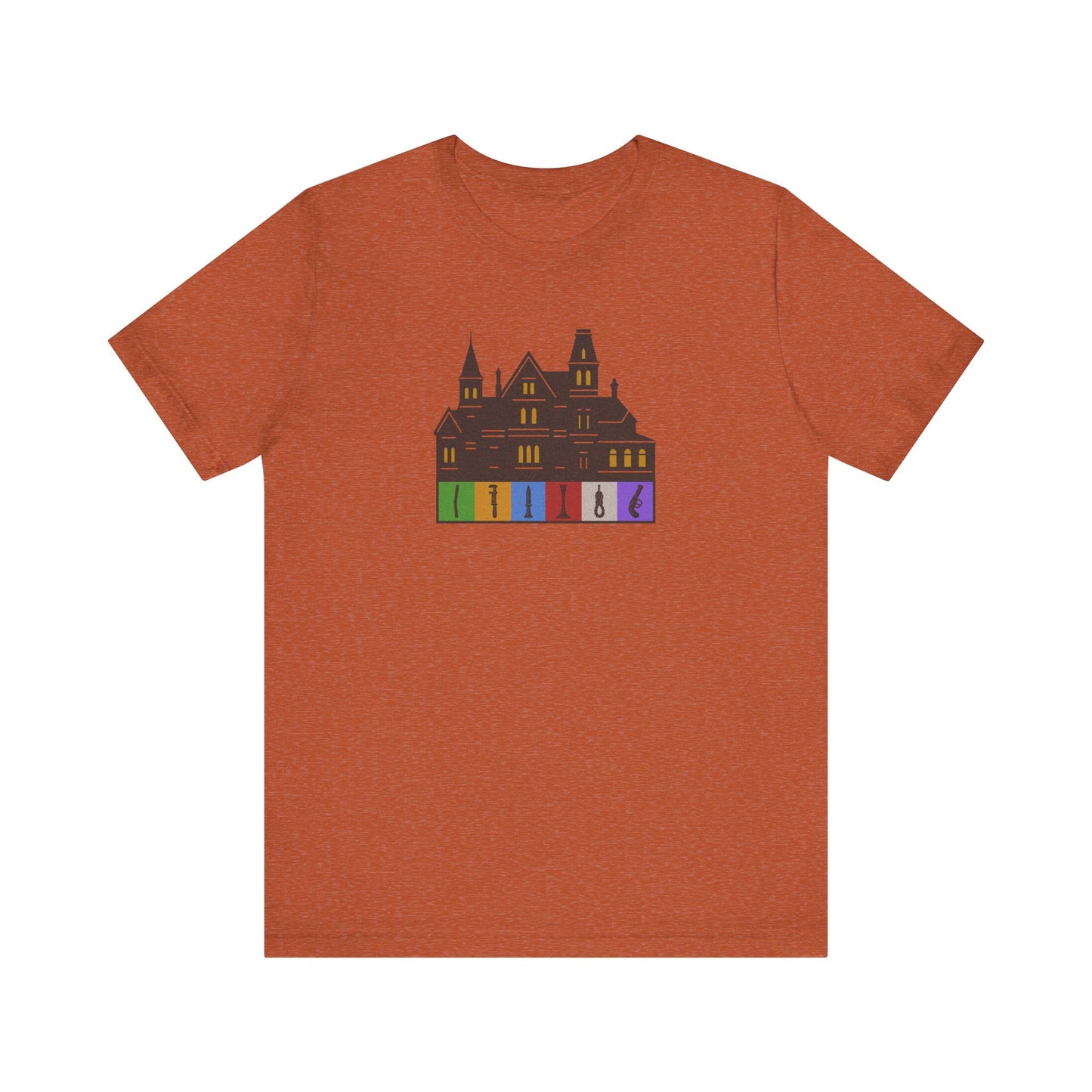 Welcome to Hill House (Off Route 41) — Clue Retro Tee (Light)