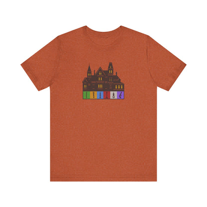 Welcome to Hill House (Off Route 41) — Clue Retro Tee (Light)