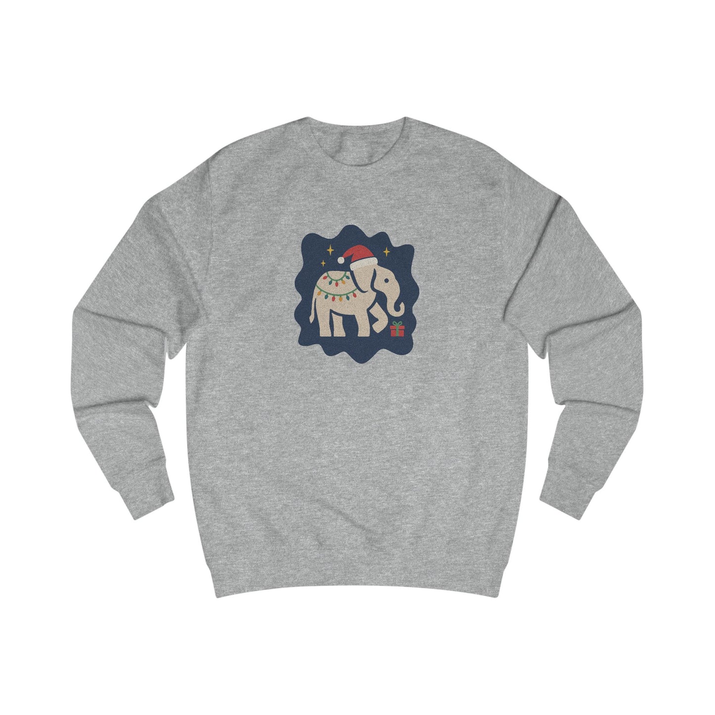 White Elephant Season — Retro Christmas Sweatshirt (Light)