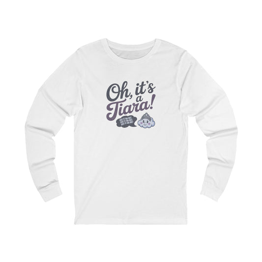 Oh, It’s a Tiara! (Put It On Me!) — Amy Farrah Fowler Retro Long Sleeve (Light)