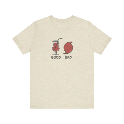 Good Hurricane, Bad Hurricane – Tropical Retro Tee (Light)