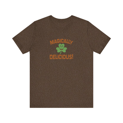 Magically Delicious — St. Patrick’s Retro Tee (Dark)