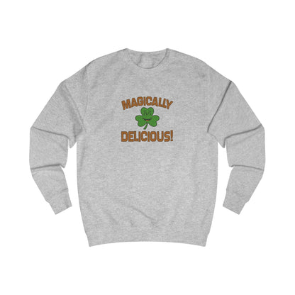 Magically Delicious — St. Patrick’s Retro Sweatshirt (Light)