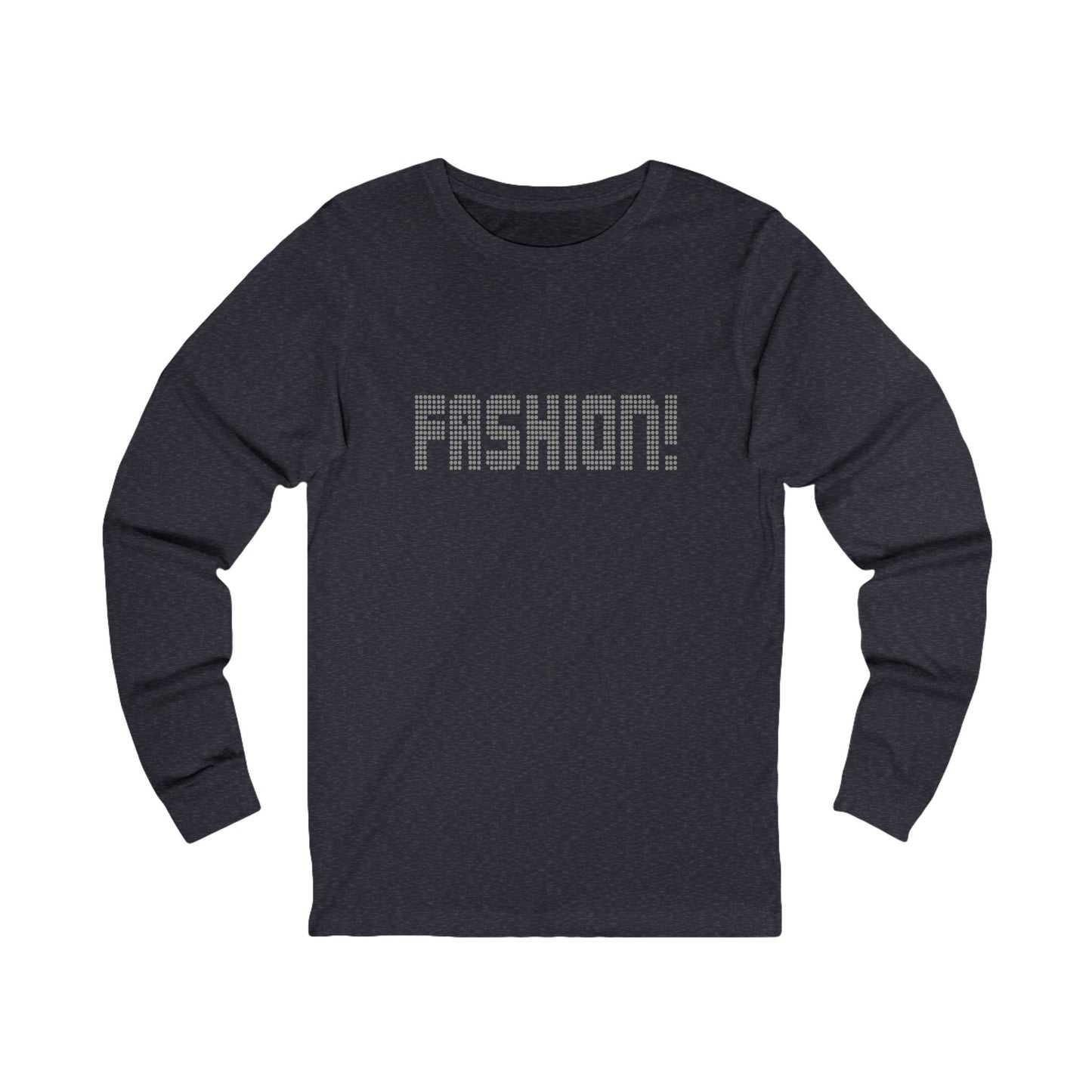 FASHION! — Psych Faux Rhinestones Retro Long Sleeve (Dark)