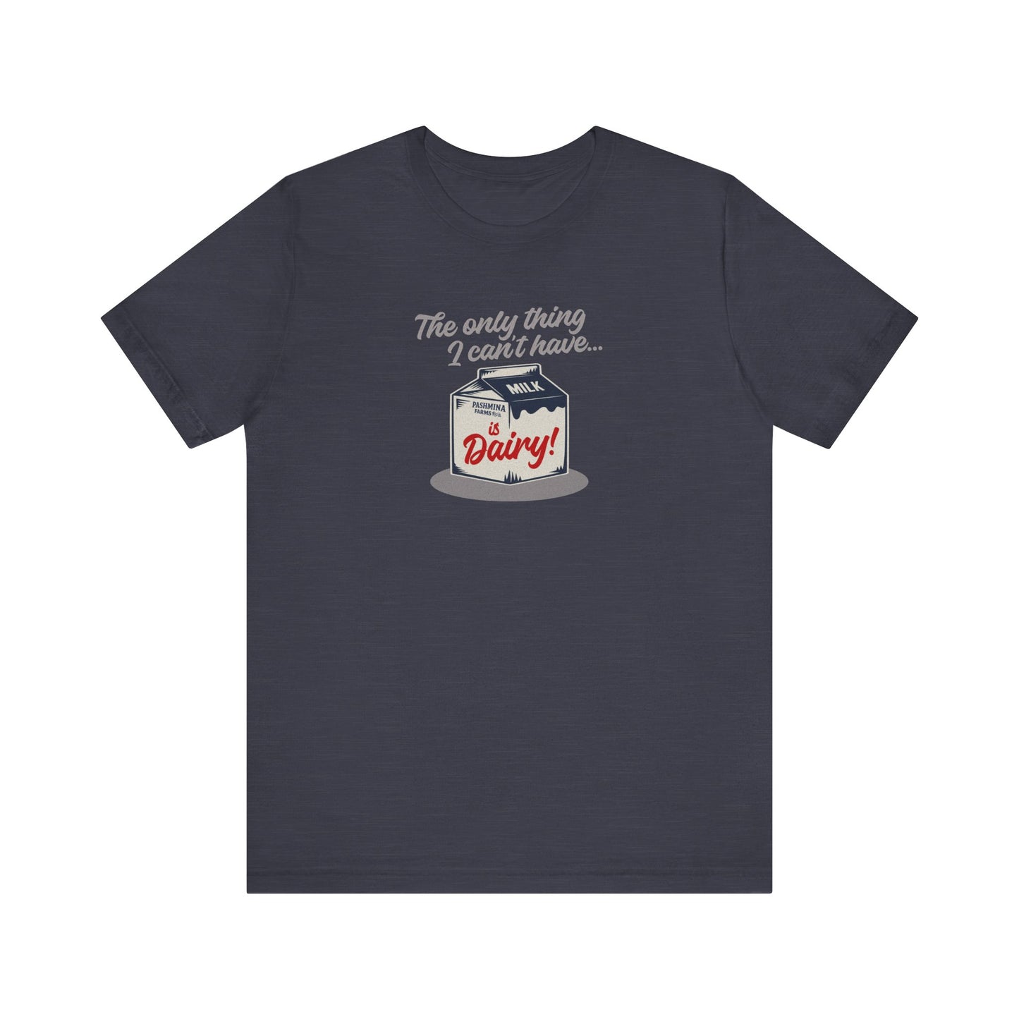 Can’t Have Dairy — Friends Jill Green Retro Tee (Dark)