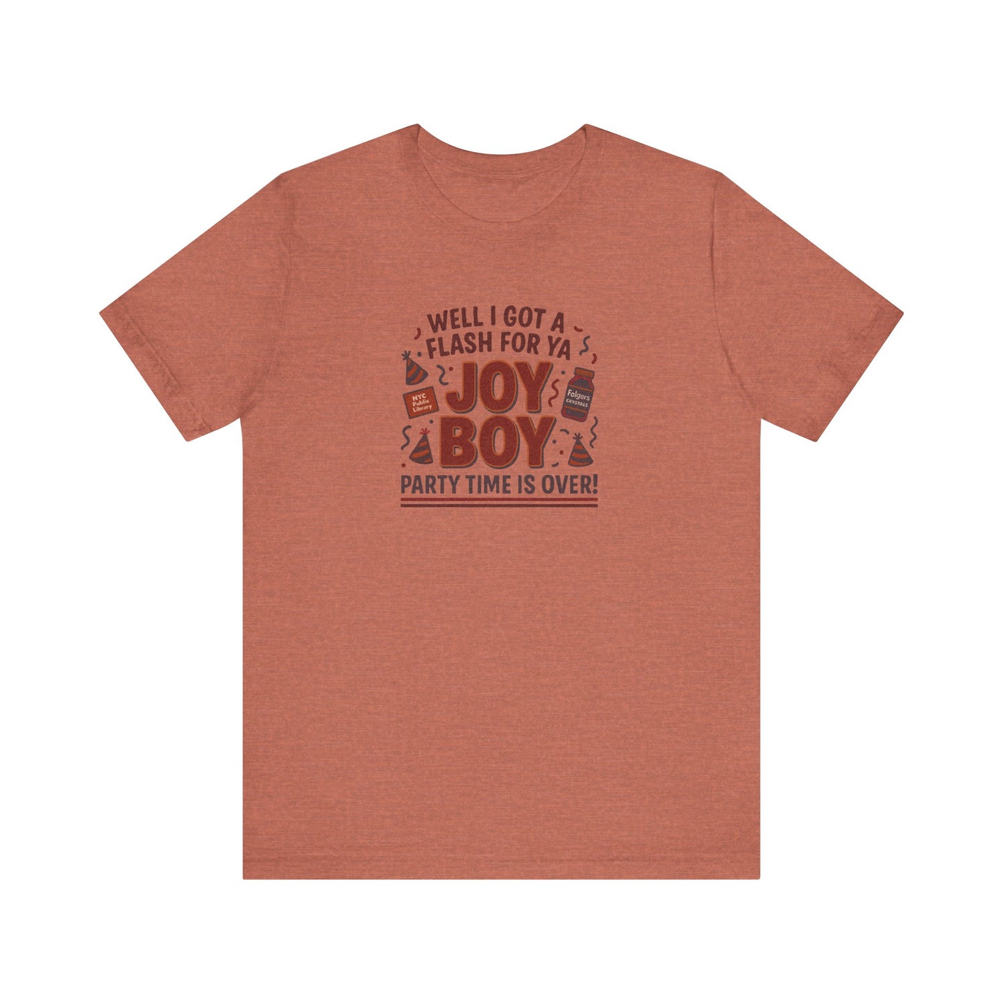 Joy Boy — Seinfeld Library Investigator Retro Tee (Light)