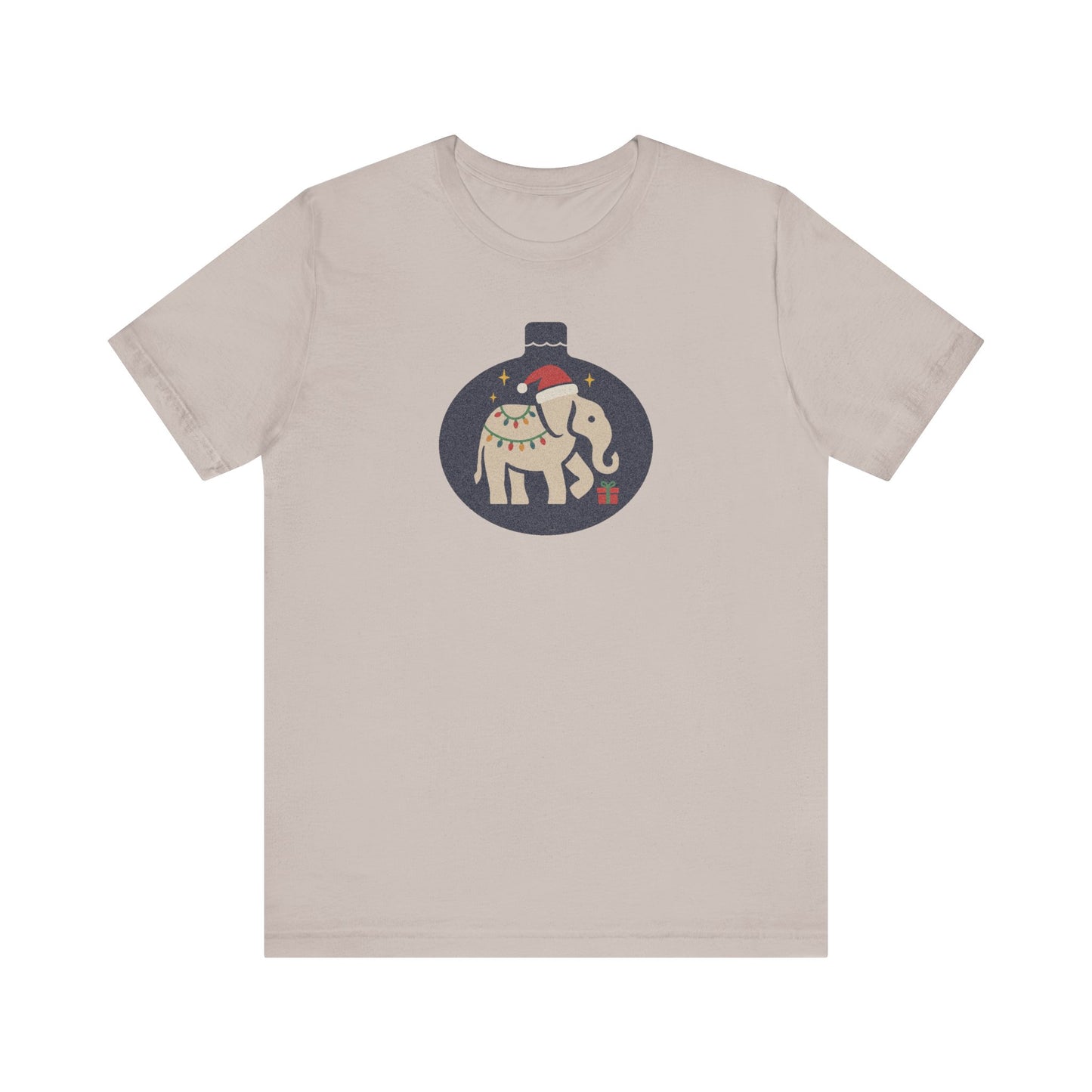 White Elephant Season — Retro Christmas Graphic Tee (Light)