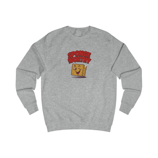 Spongeworthy — Seinfeld Retro Cartoon Sweatshirt (Light)