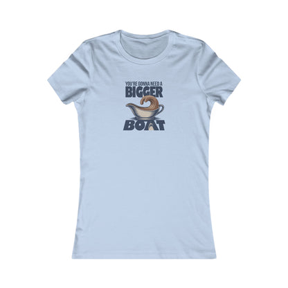You're Gonna Need a Bigger (Gravy) Boat — Retro Women's Tee (Light)