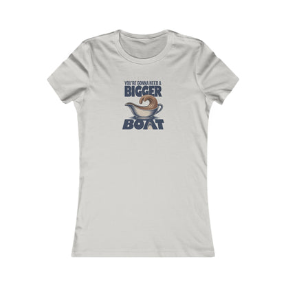 You're Gonna Need a Bigger (Gravy) Boat — Retro Women's Tee (Light)