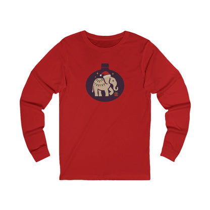 White Elephant Season — Retro Christmas Long Sleeve (Light)