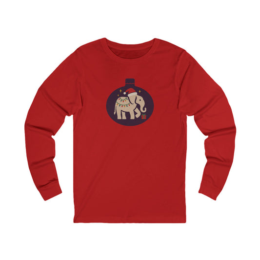 White Elephant Season — Retro Christmas Long Sleeve (Light)