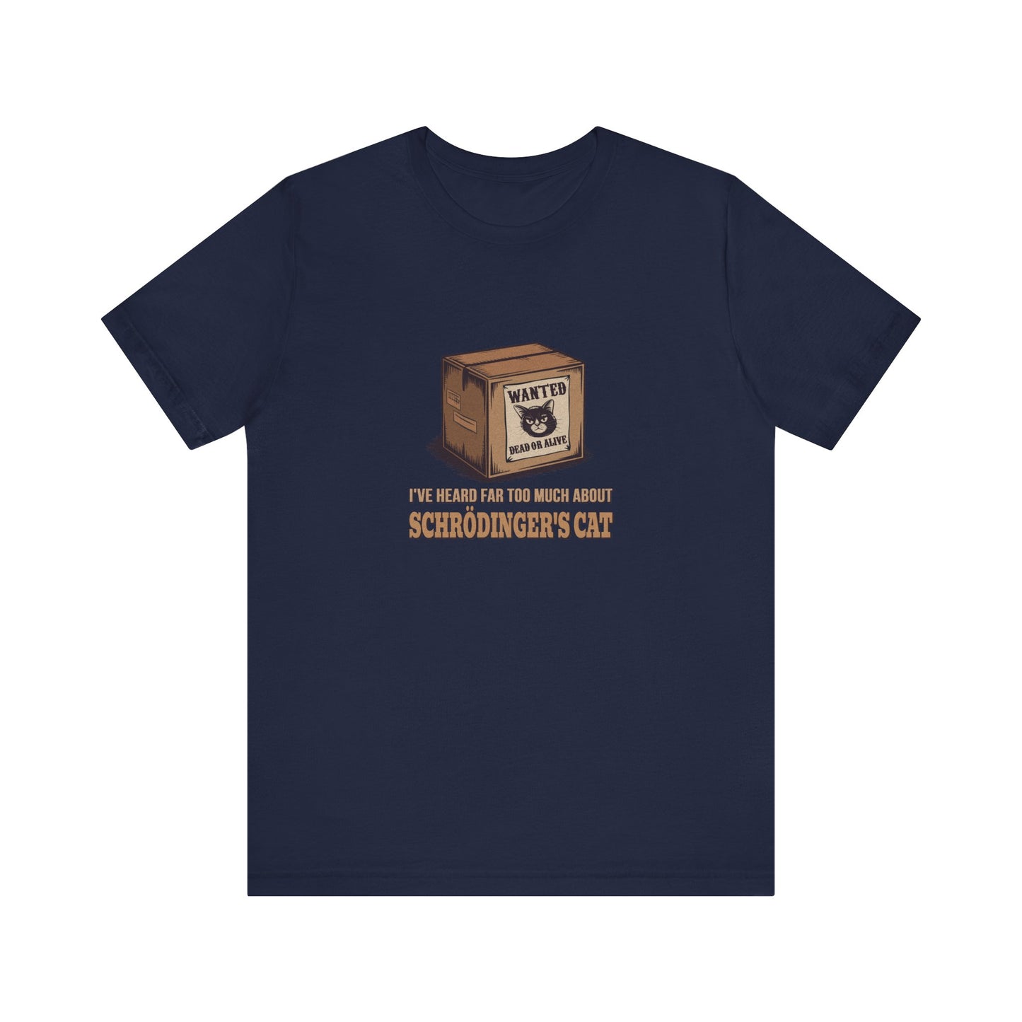Schrödinger’s Cat — Big Bang Theory Retro Tee (Dark)