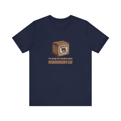 Schrödinger’s Cat — Big Bang Theory Retro Tee (Dark)