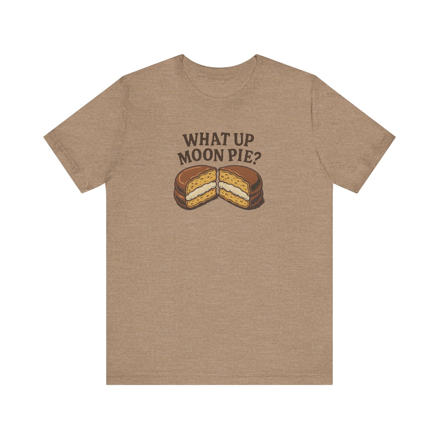 What Up, Moon Pie? — Big Bang Theory Retro Tee (Light)