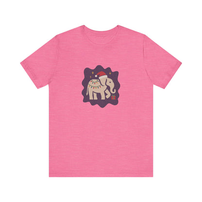 White Elephant Season — Retro Christmas Graphic Tee (Light)