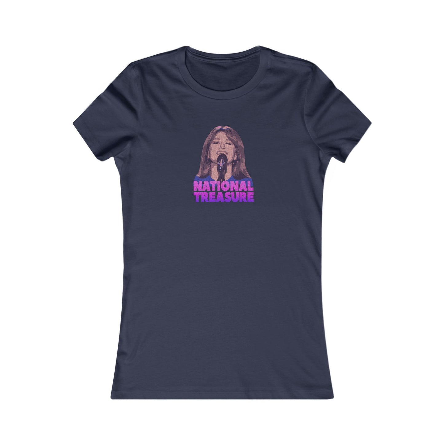 Kelly Clarkson: National Treasure — Kellyoke Retro Women's Tee (Dark)