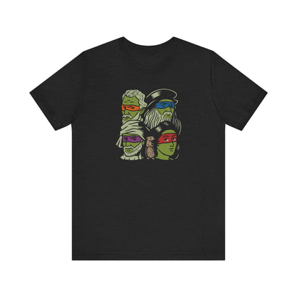 Renaissance Ninja Turtles — TMNT Retro Tee (Dark)