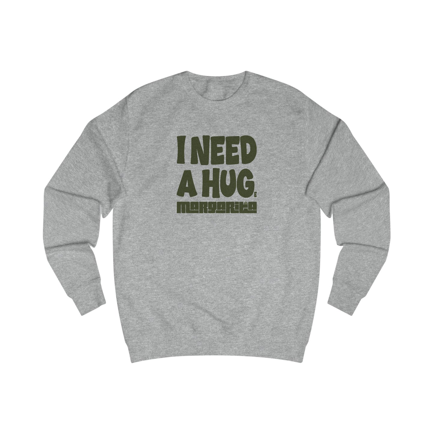 I Need a Huge Margarita – Bar Humor Retro Sweatshirt (Light)