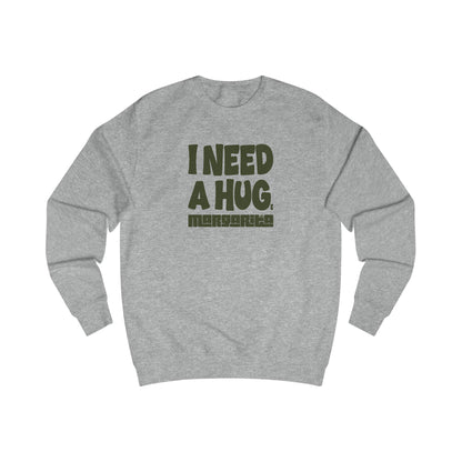 I Need a Huge Margarita – Bar Humor Retro Sweatshirt (Light)