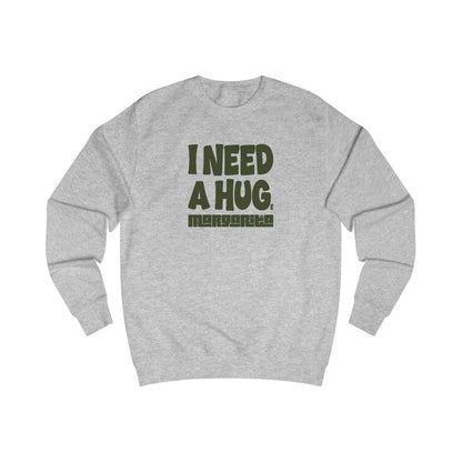 I Need a Huge Margarita – Bar Humor Retro Sweatshirt (Light)