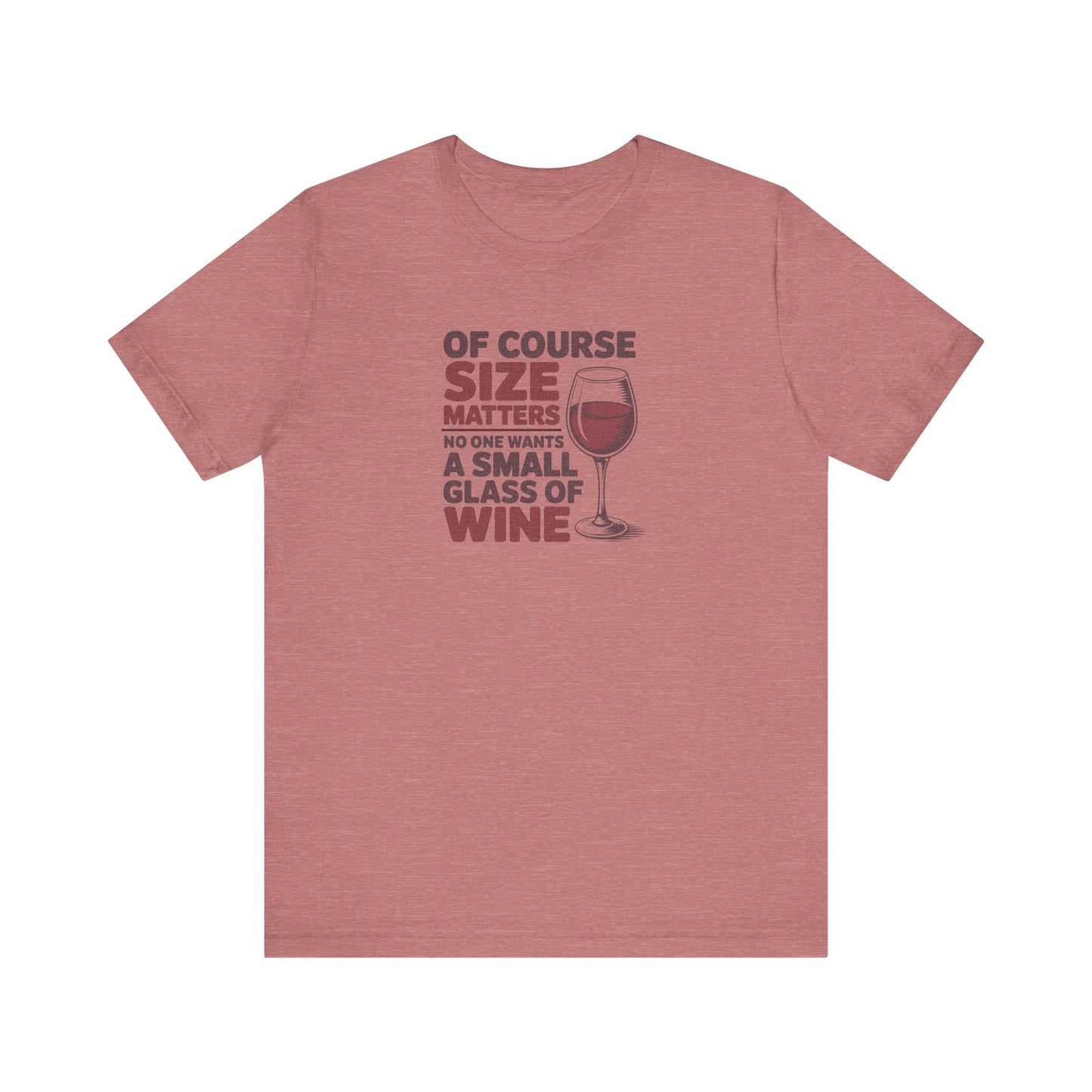 Big Glass Energy — Wine Lover Retro Tee (Light)