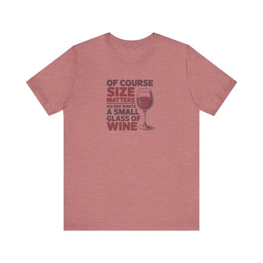 Big Glass Energy — Wine Lover Retro Tee (Light)
