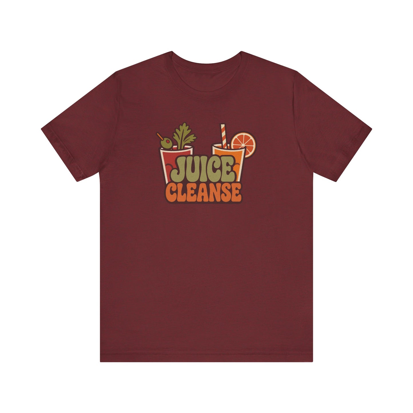 Juice Cleanse Liquid Diet — Boozy Brunch Retro Tee (Dark)