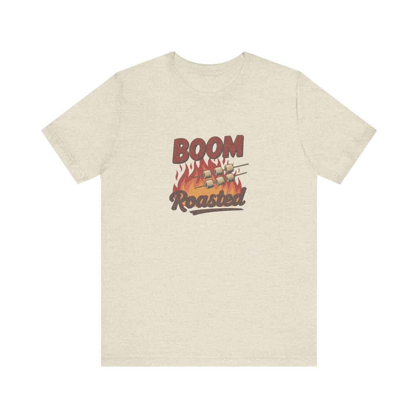 Boom, Roasted — Michael Scott Retro Tee (Light)
