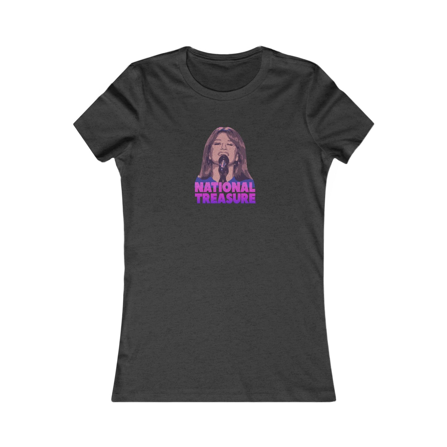 Kelly Clarkson: National Treasure — Kellyoke Retro Women's Tee (Dark)