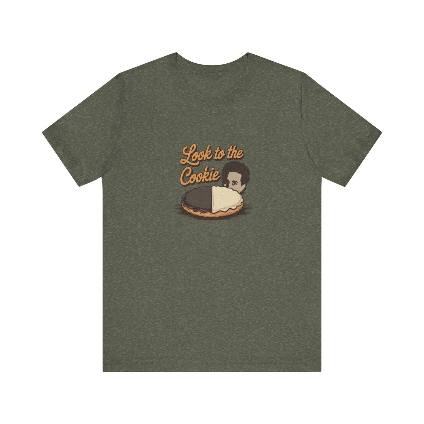 Look to the (Black-and-White) Cookie — Seinfeld Retro Tee (Dark)