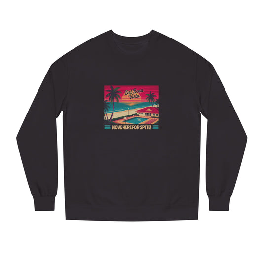 Del Boca Vista (Move Here For Spite!) — Seinfeld Retro Sweatshirt (Dark)