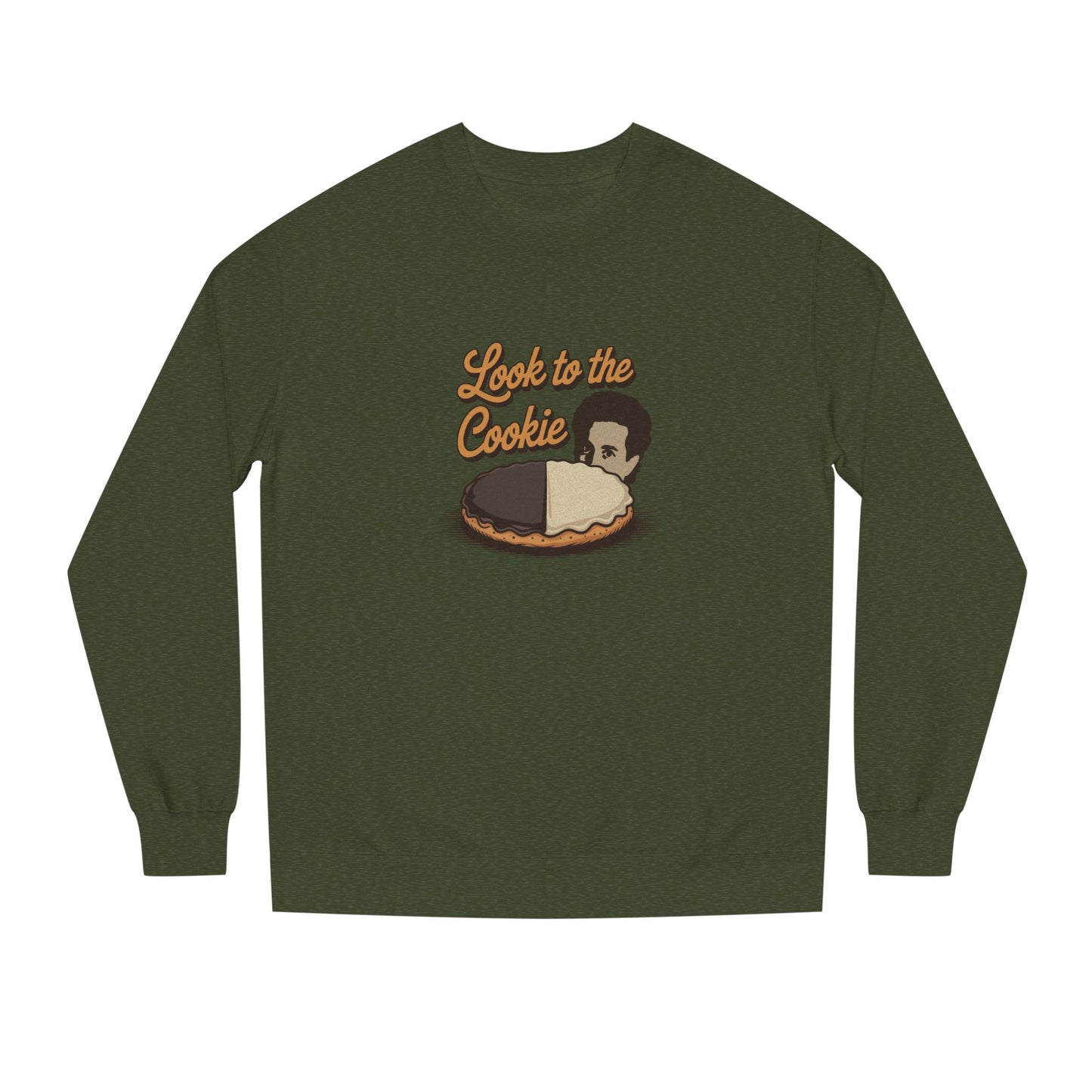 Look to the (Black-and-White) Cookie — Seinfeld Retro Sweatshirt (Dark)