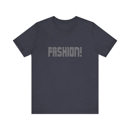 FASHION! — Psych Faux Rhinestones Retro Tee (Dark)