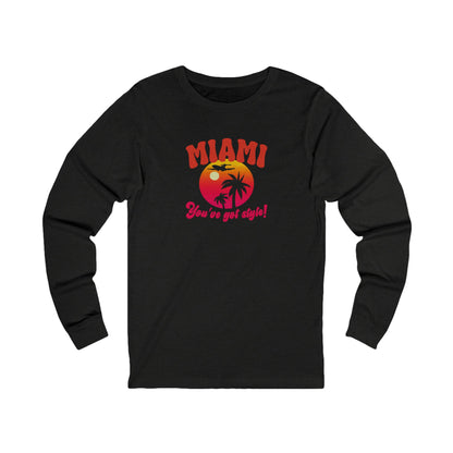 Miami, You've Got Style! — Golden Girls Retro Long Sleeve (Dark)