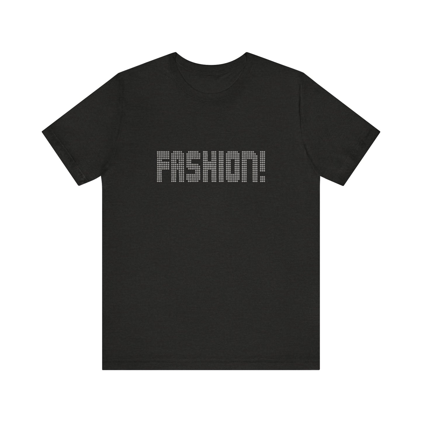 FASHION! — Psych Faux Rhinestones Retro Tee (Dark)
