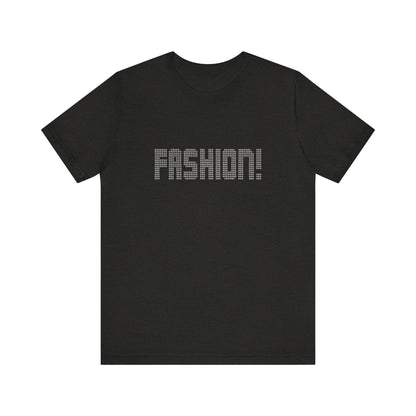 FASHION! — Psych Faux Rhinestones Retro Tee (Dark)