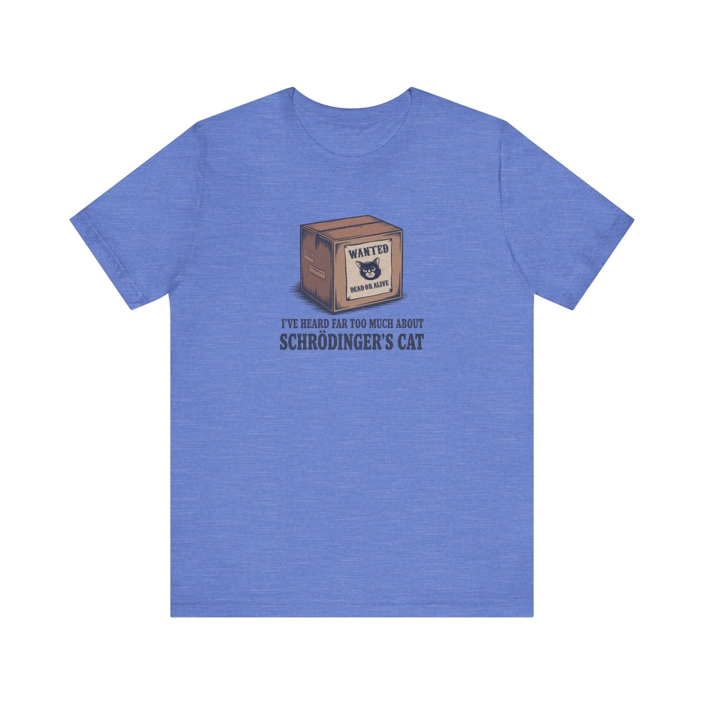 Schrödinger’s Cat — Big Bang Theory Retro Tee (Light)