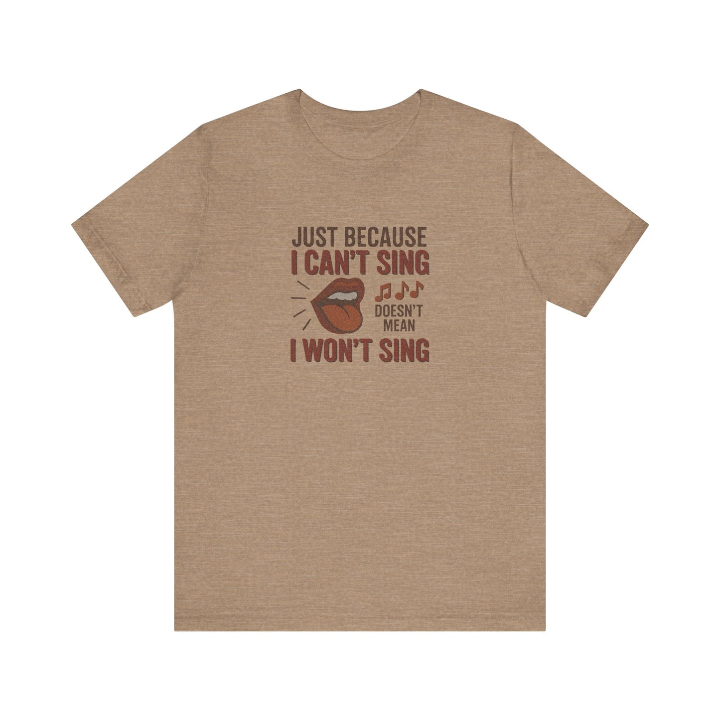 Sing Like Nobody’s Listening — Retro Tee (Light)