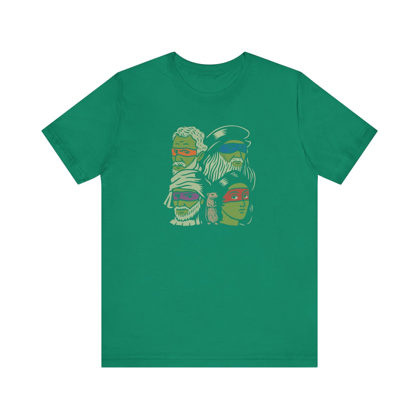 Renaissance Ninja Turtles — TMNT Retro Tee (Dark)