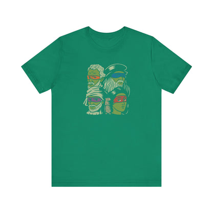 Renaissance Ninja Turtles — TMNT Retro Tee (Dark)