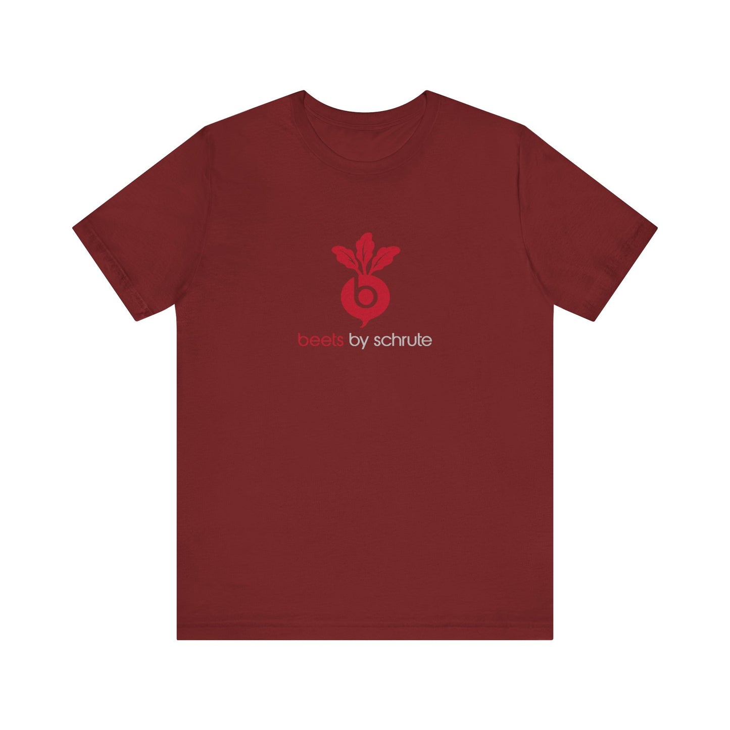 Beets by Schrute Parody Brand — The Office Retro Tee (Dark)