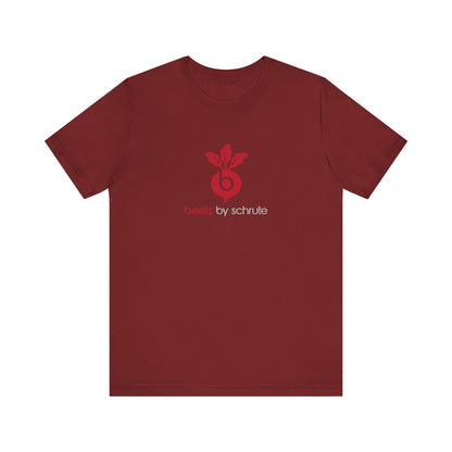 Beets by Schrute Parody Brand — The Office Retro Tee (Dark)
