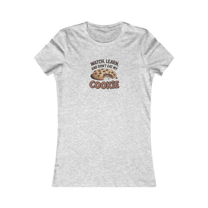 Don’t Eat My Cookie — Friends Phoebe Buffay Retro Women's Tee (Light)